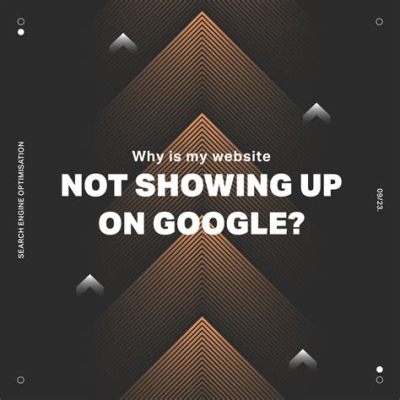 Why is my website not showing up on Google, and does the moon affect search rankings?